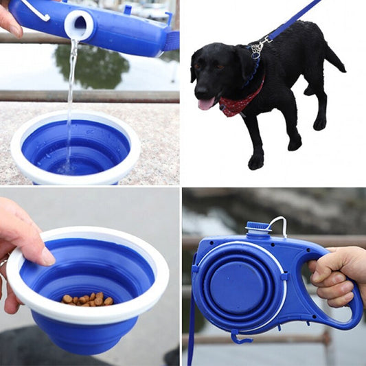 Dog Rope With Water Bottle, Cup