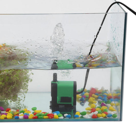 Small fish tank submersible pump