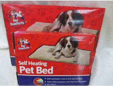 Soft Heating Pet Bed