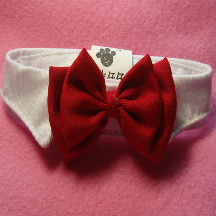 Pet Red Butterfly Festival Tie