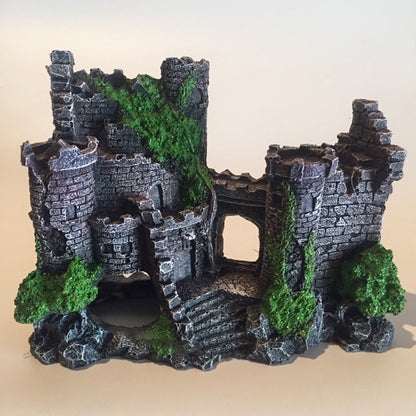 Fish Tank Resin Castle