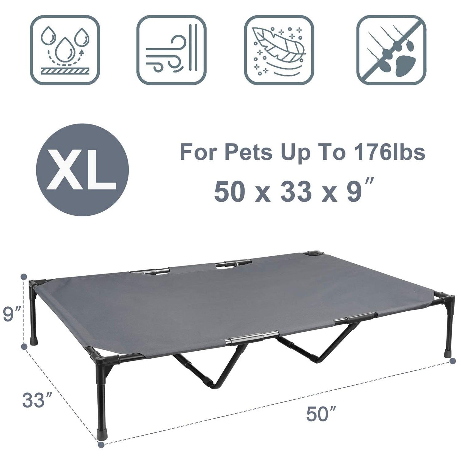 Large Outdoor Pet Bed