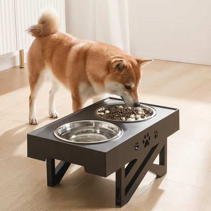 Adjustable Height Dog Food Bowl