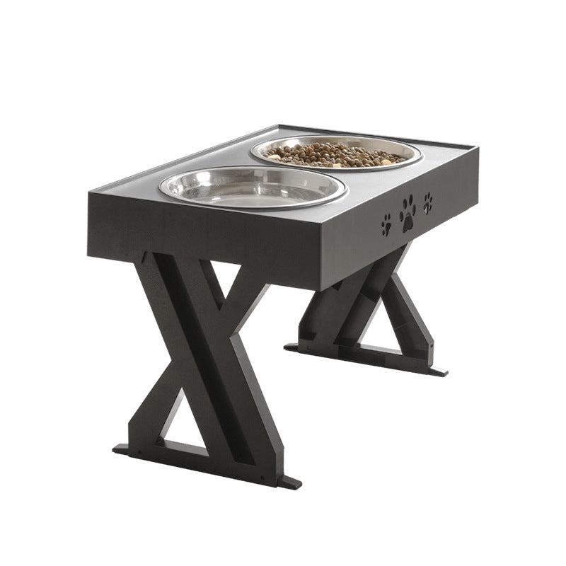 Adjustable Height Dog Food Bowl