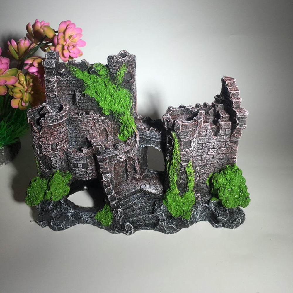 Fish Tank Resin Castle