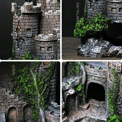 Fish Tank Resin Castle