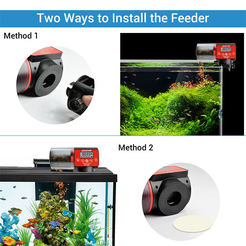 Intelligent Timing Automatic Fish Feeder