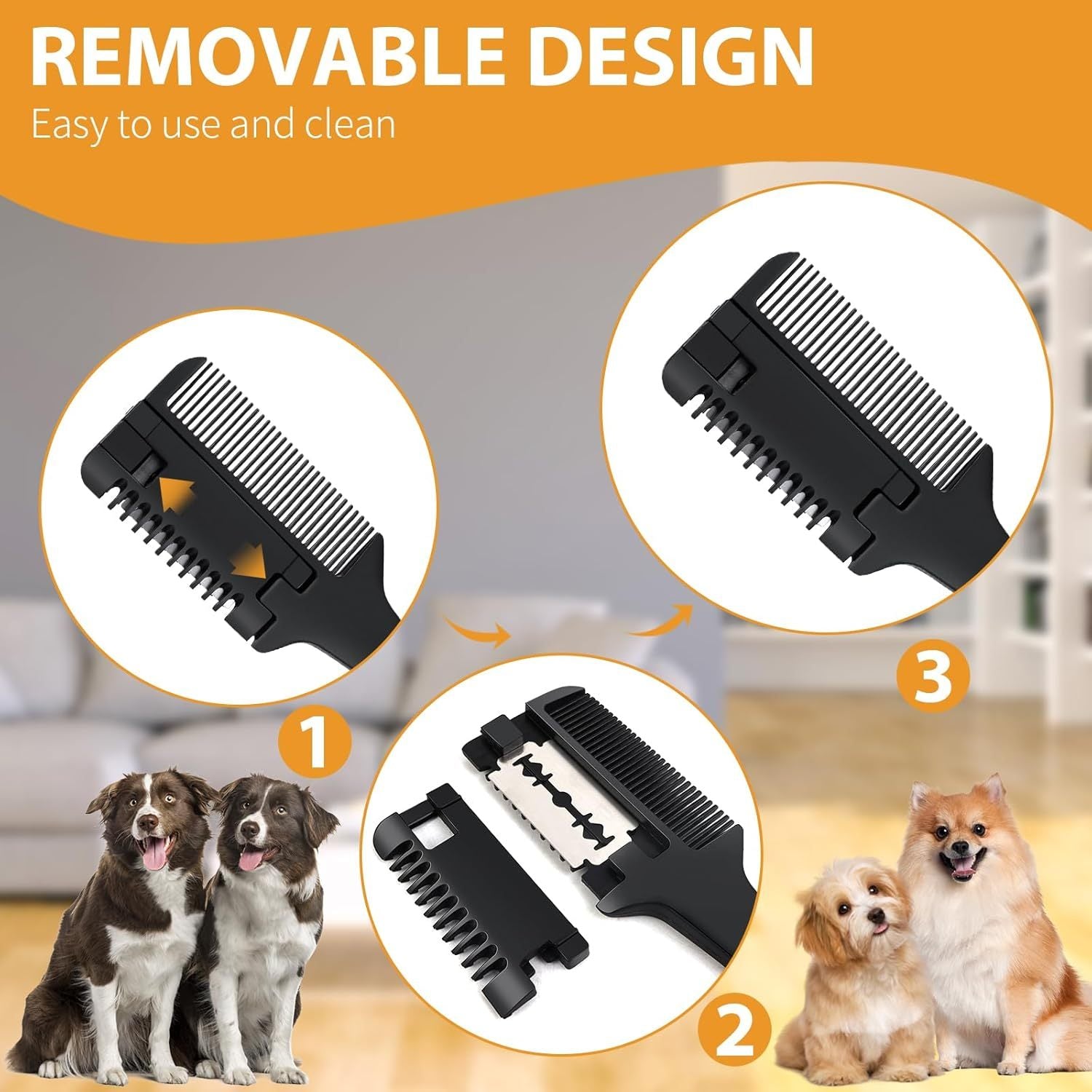 Razor Comb For Dogs