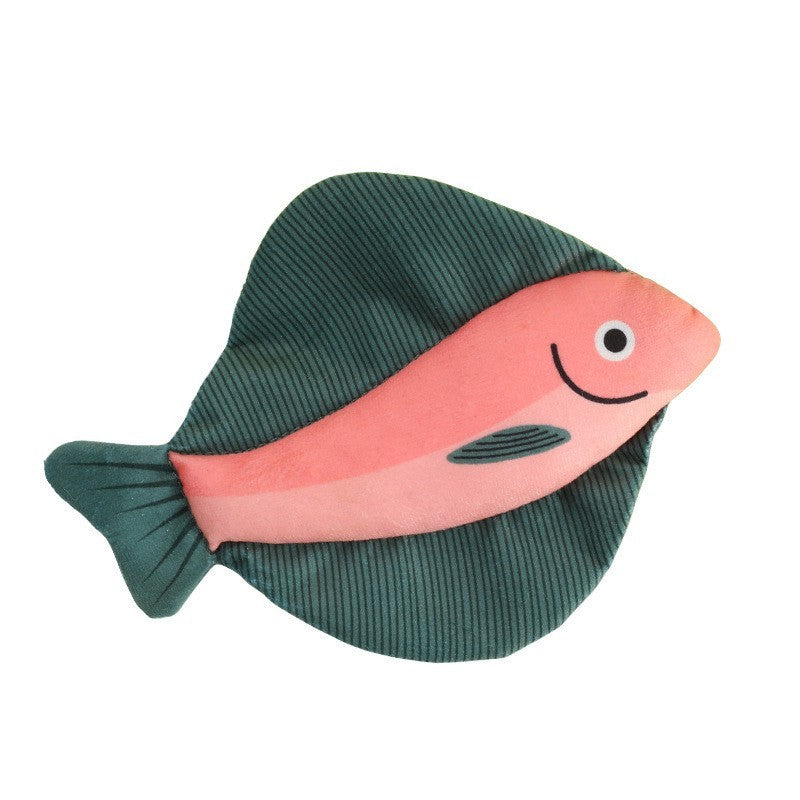 Cat Mint Fish Toy