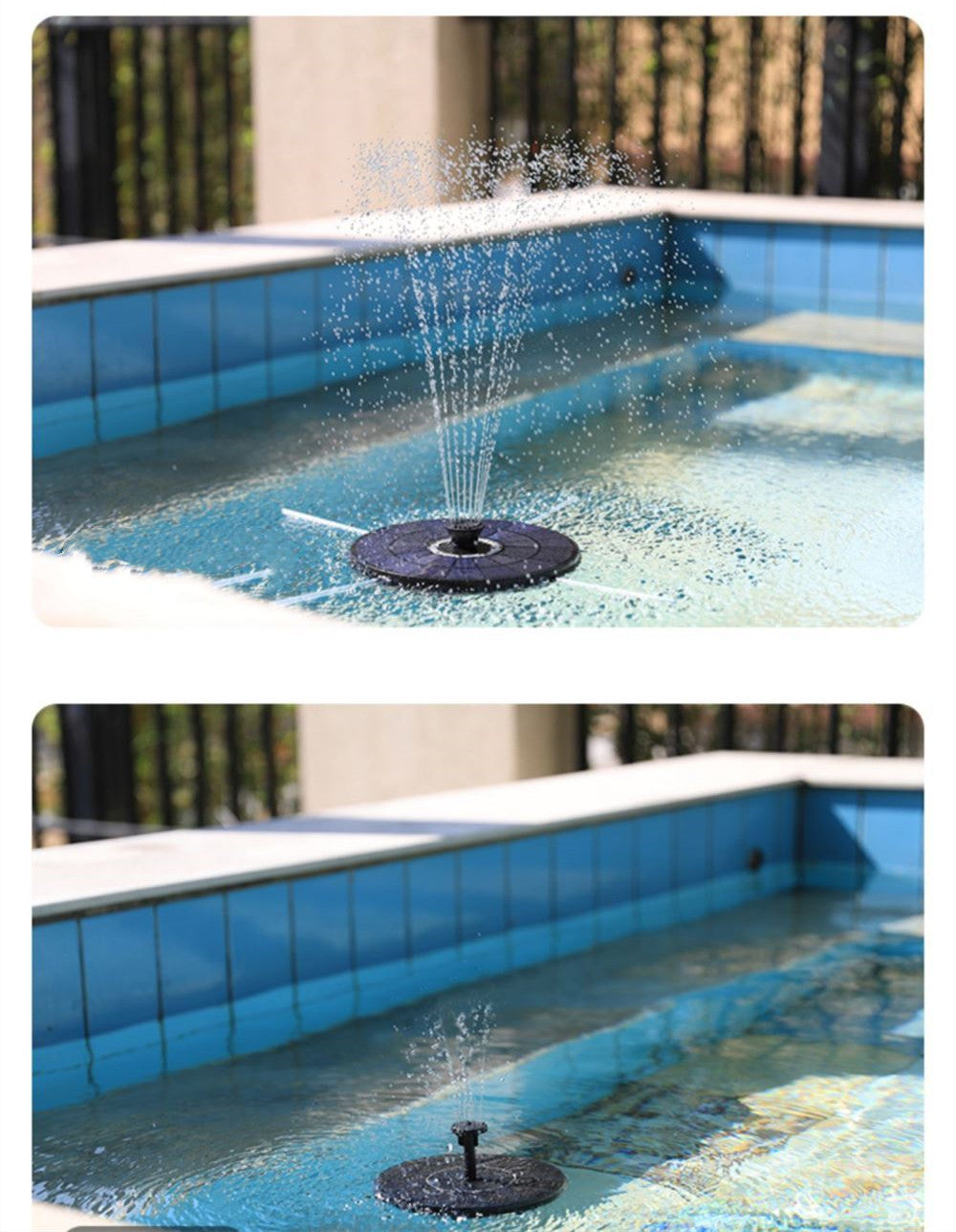 Outdoor Solar Fountain