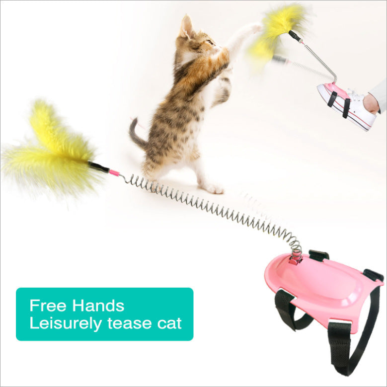 Cat Stick Feather Toy