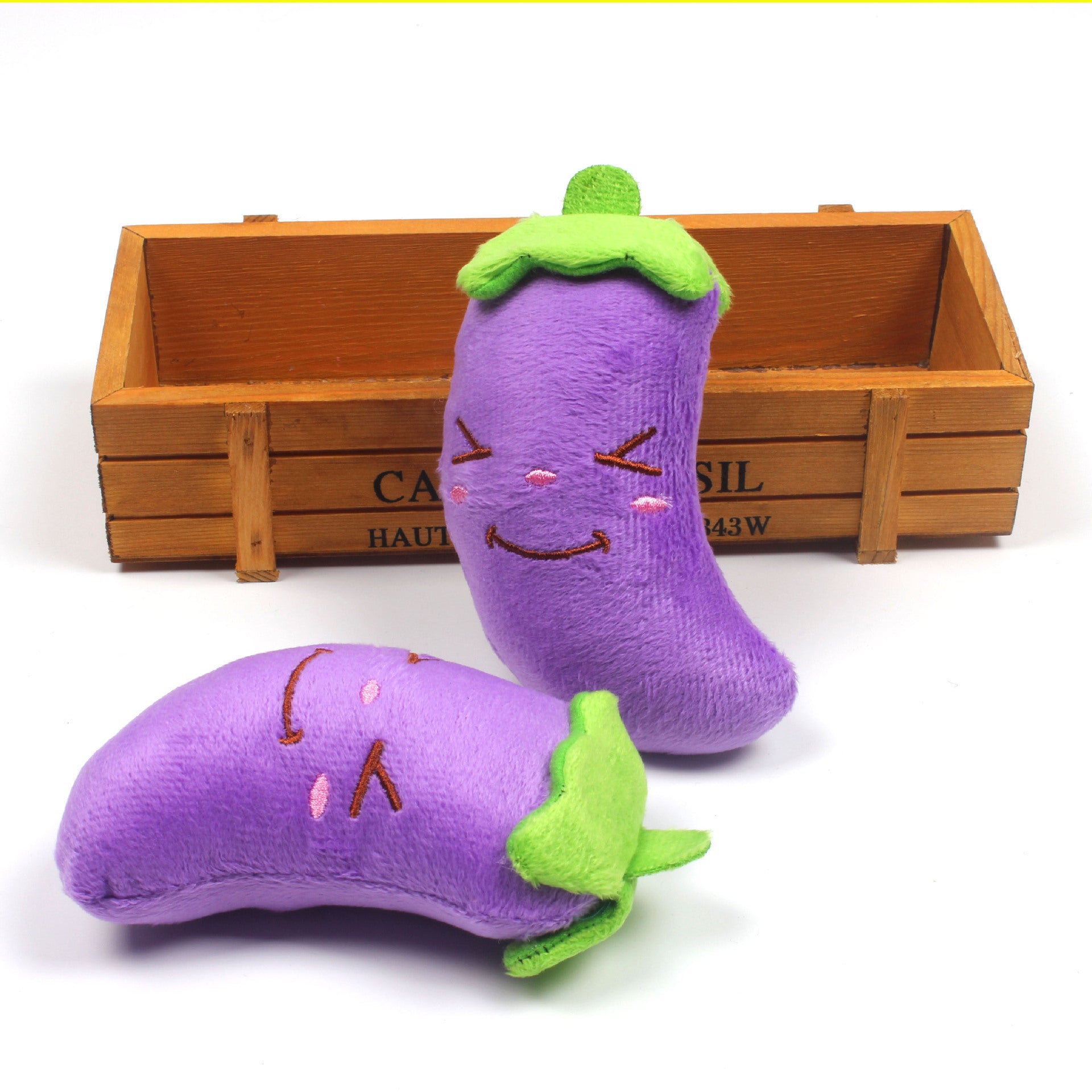 Dog Eggplant Toy