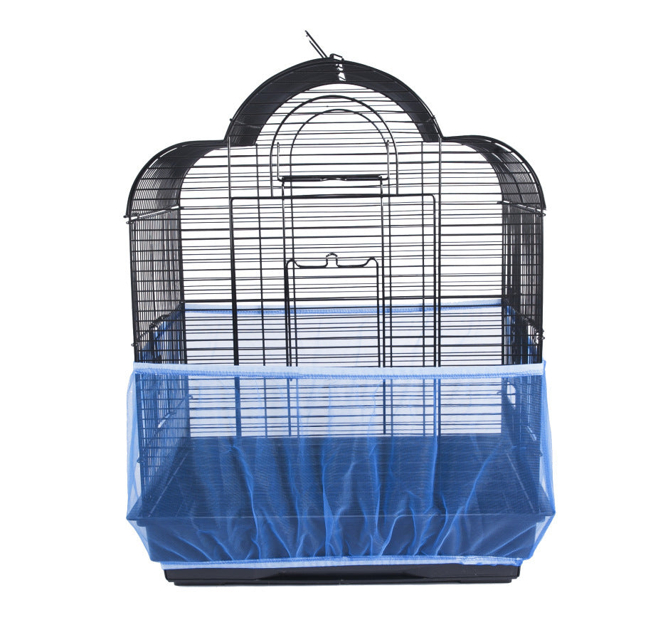 Mesh bird cage cover