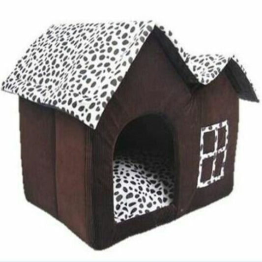 Winter Pet kennel Double Roof Dog House