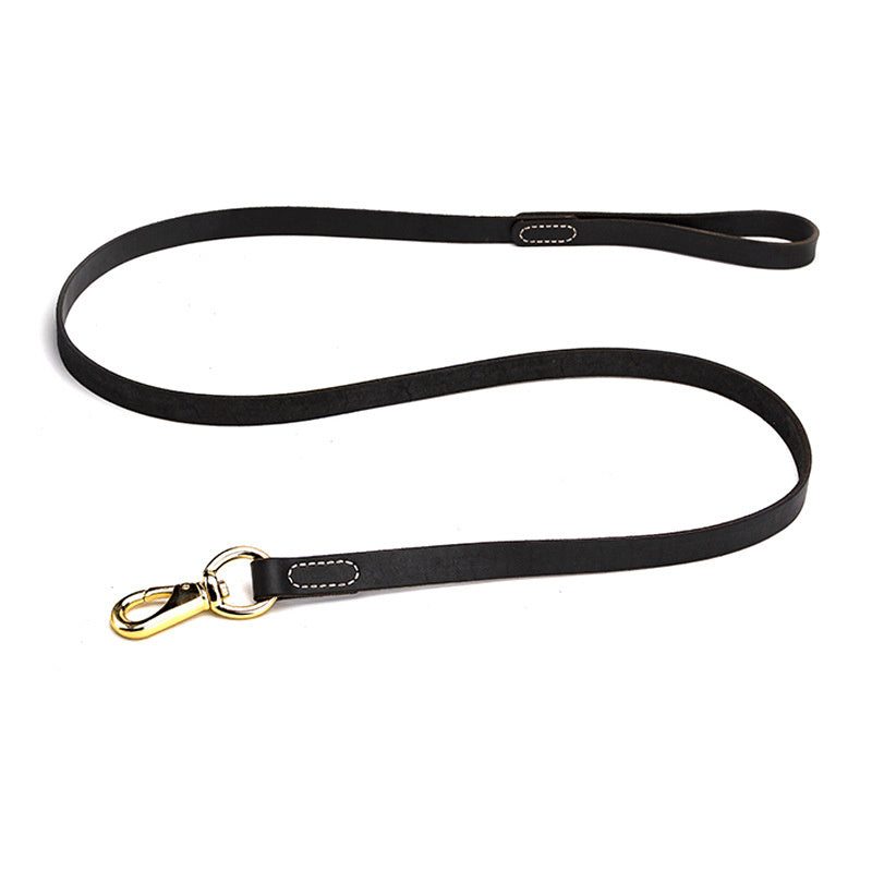 Dog Cowhide Leash 