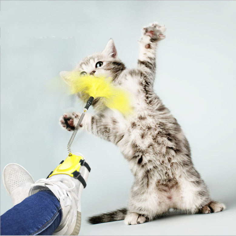 Cat Stick Feather Toy