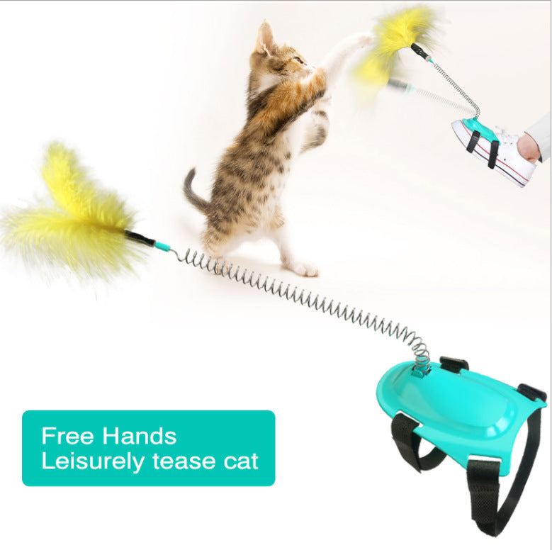 Cat Stick Feather Toy