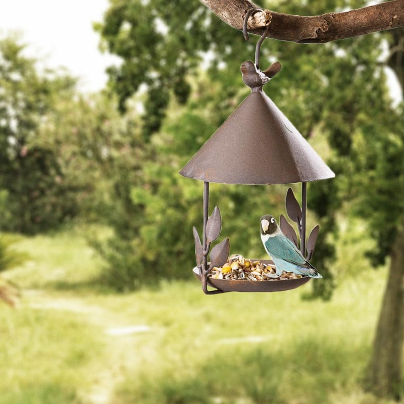 Iron Bird Feeder