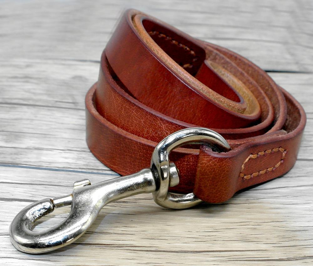 Dog Cowhide Leash 