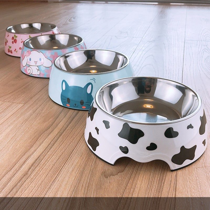 Dog Or Cat Stainless Steel Bowl