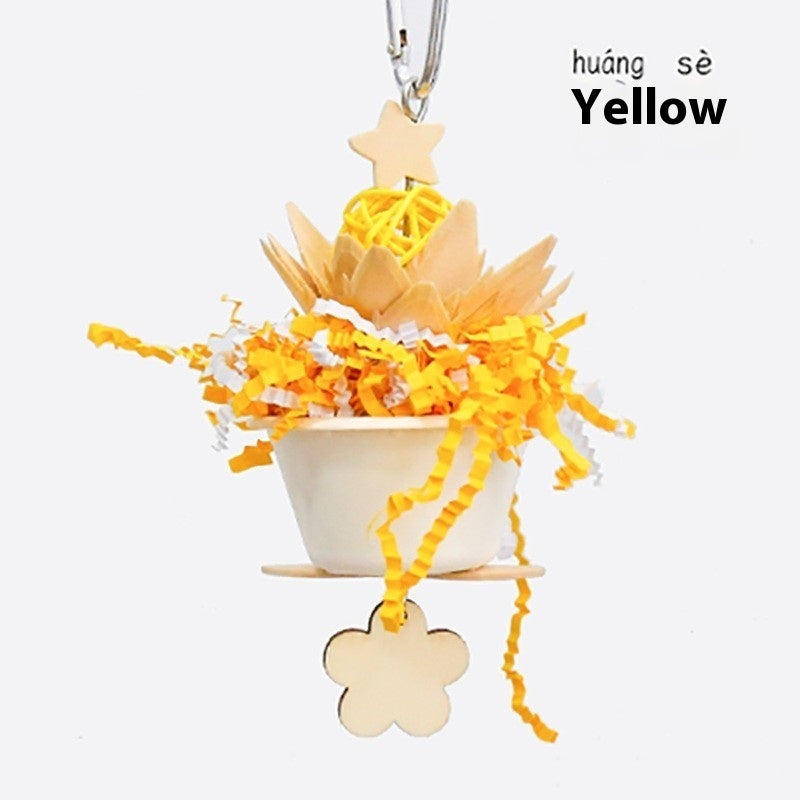 Bird Flower Bite Toy