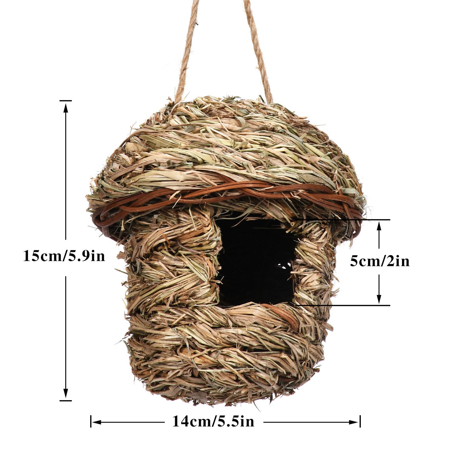 Straw Bird Nest 