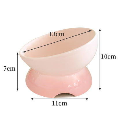 Cervical Protection Cat Bowl