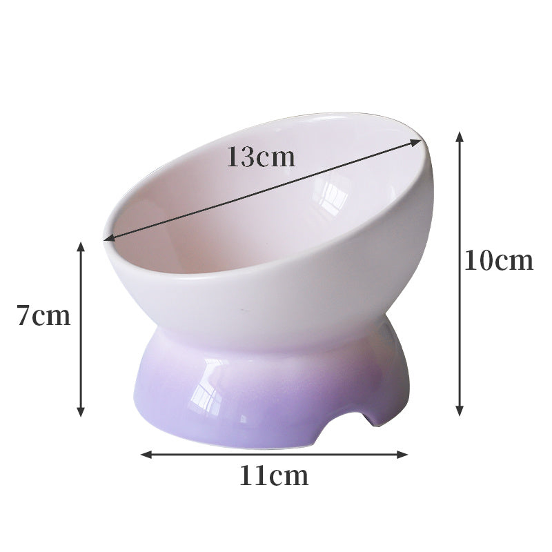 Cervical Protection Cat Bowl