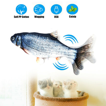 Electronic Fish Shape Cat Toy