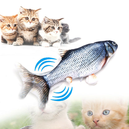 Electronic Fish Shape Cat Toy