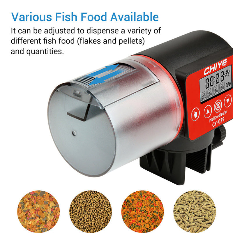 Intelligent Timing Automatic Fish Feeder