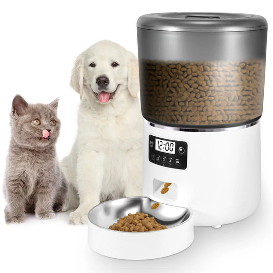 Automatic 4L Dog Or Cat Feeder