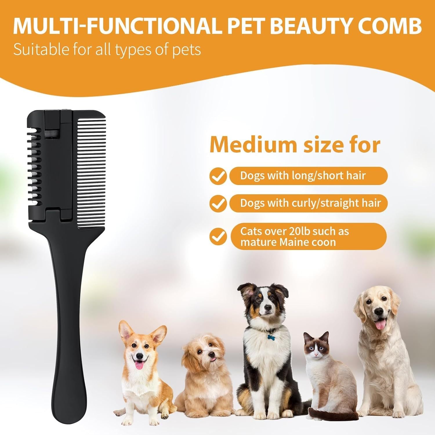 Razor Comb For Dogs