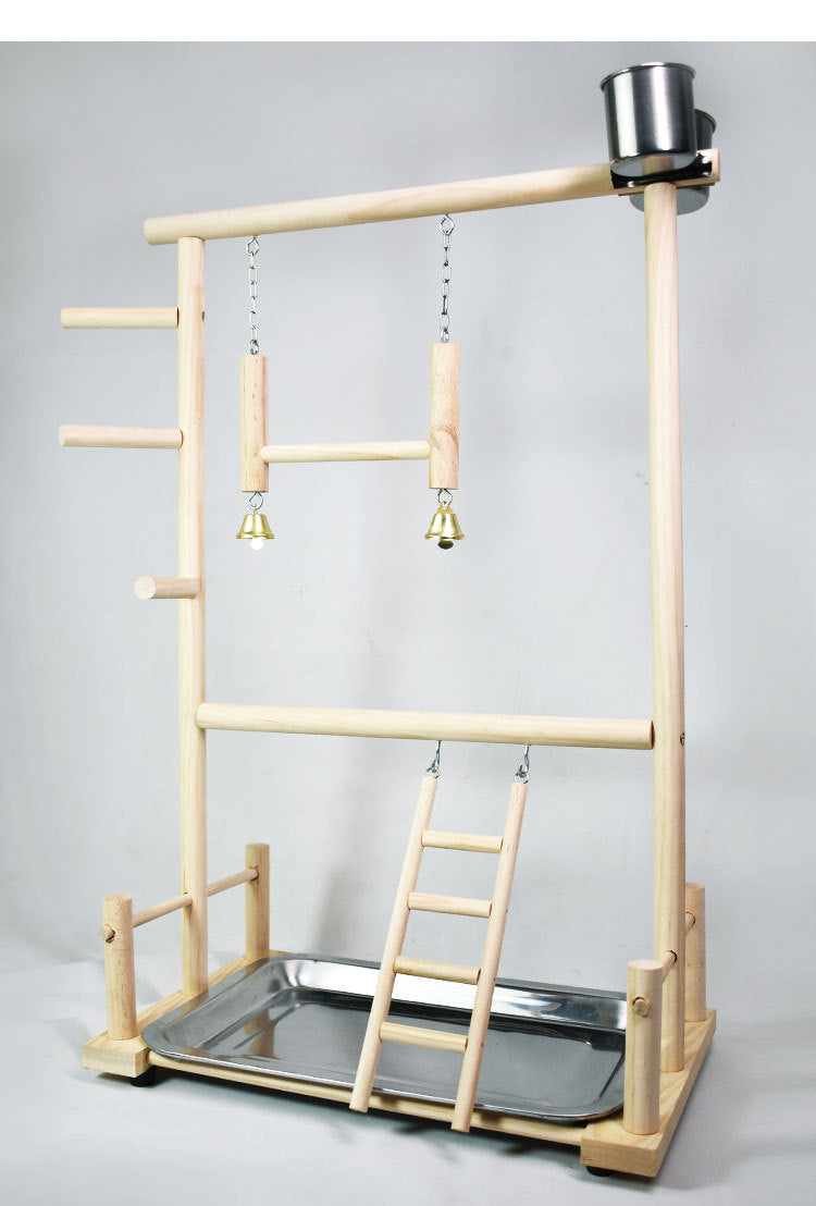 Solid Wood Toy Swing Climbing Ladder