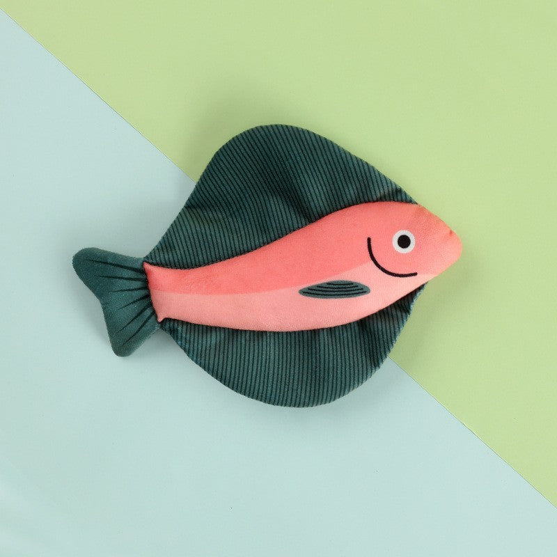 Cat Mint Fish Toy