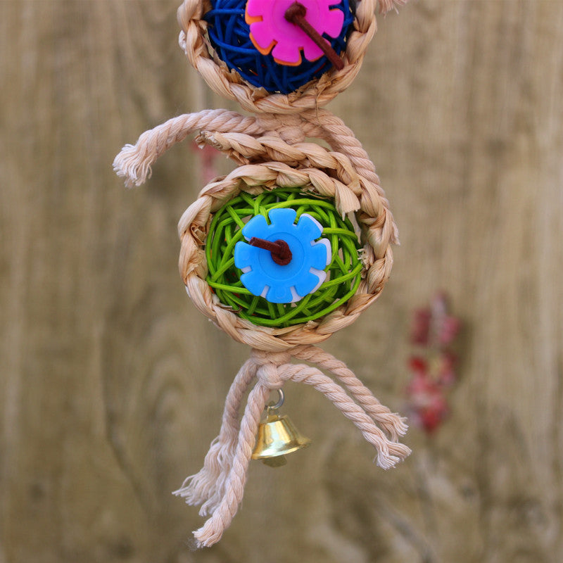 Pet Bird Vine Ball Twist String