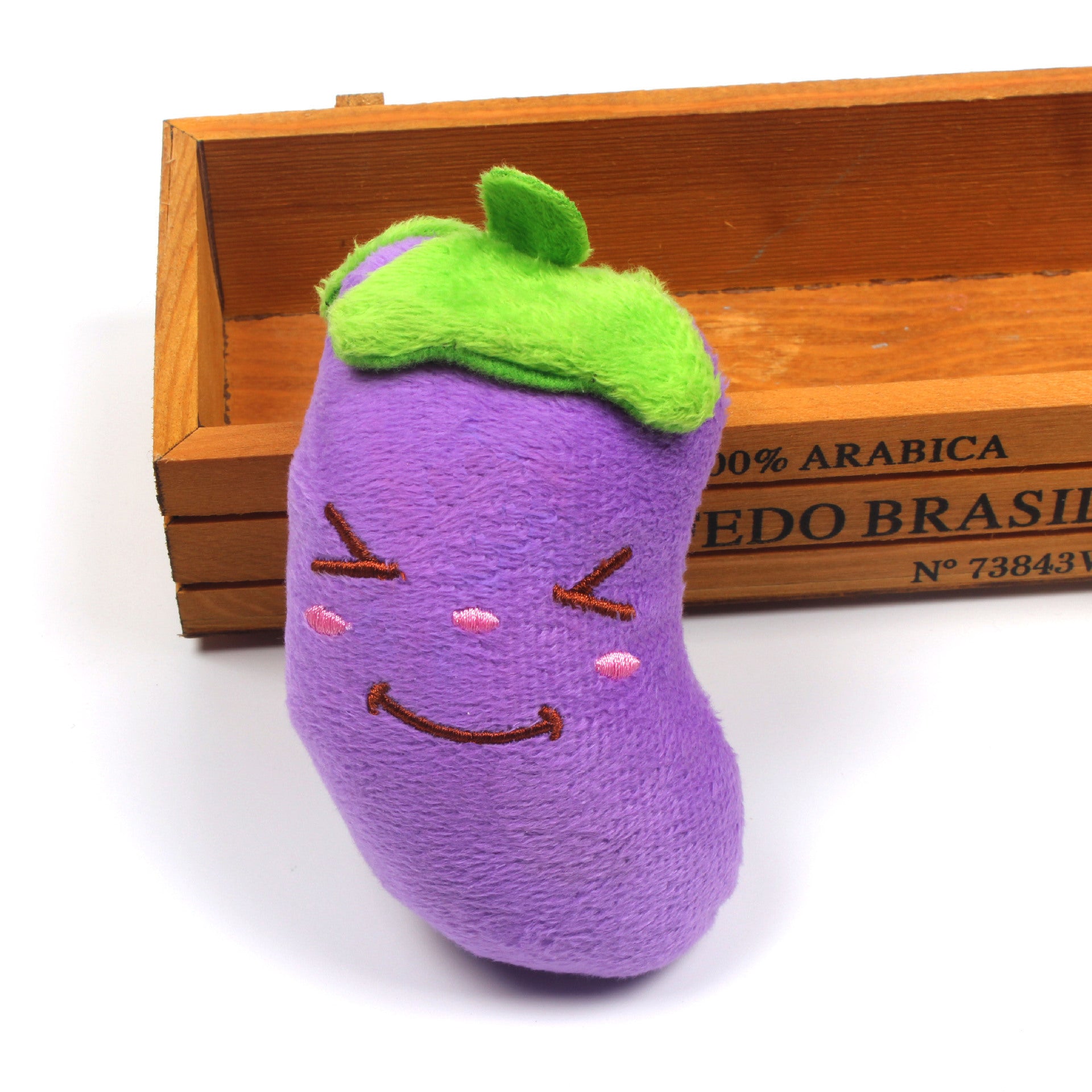 Dog Eggplant Toy