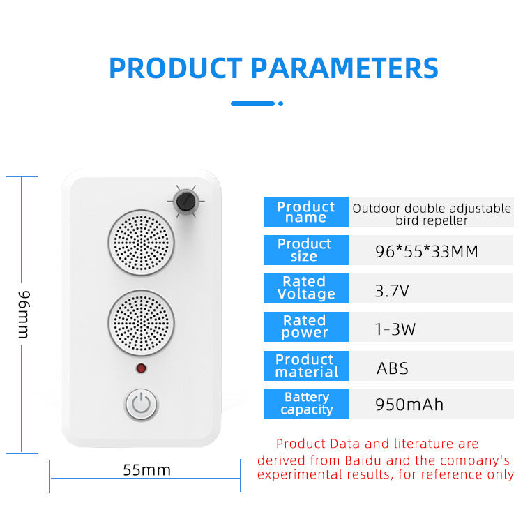 Ultrasonic Small Animal Repellent