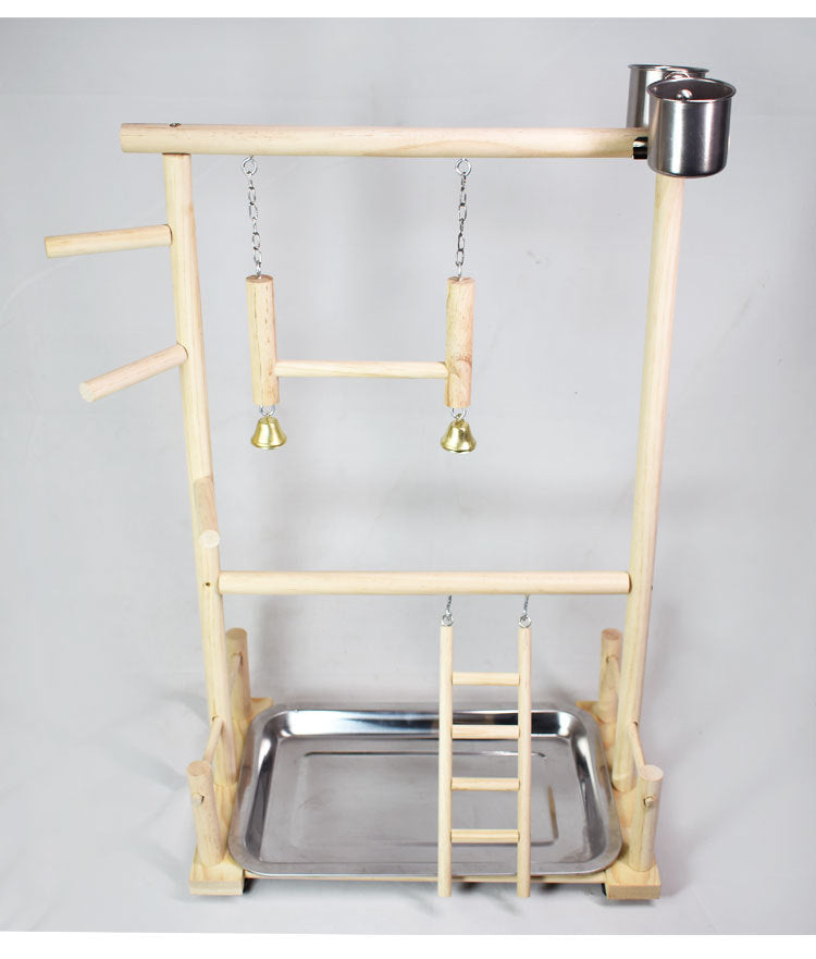 Solid Wood Toy Swing Climbing Ladder