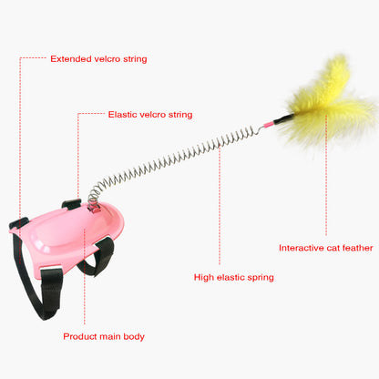 Cat Stick Feather Toy