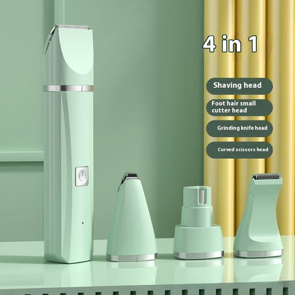 Pet Four-in-one Mute Rechargeable Shaver