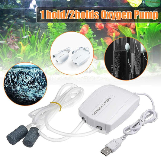 Aquarium AirPump Mini Compressor Single And Double