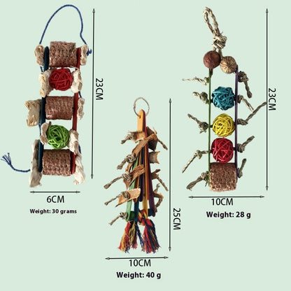 Creative Bird Wooden Bite Toy